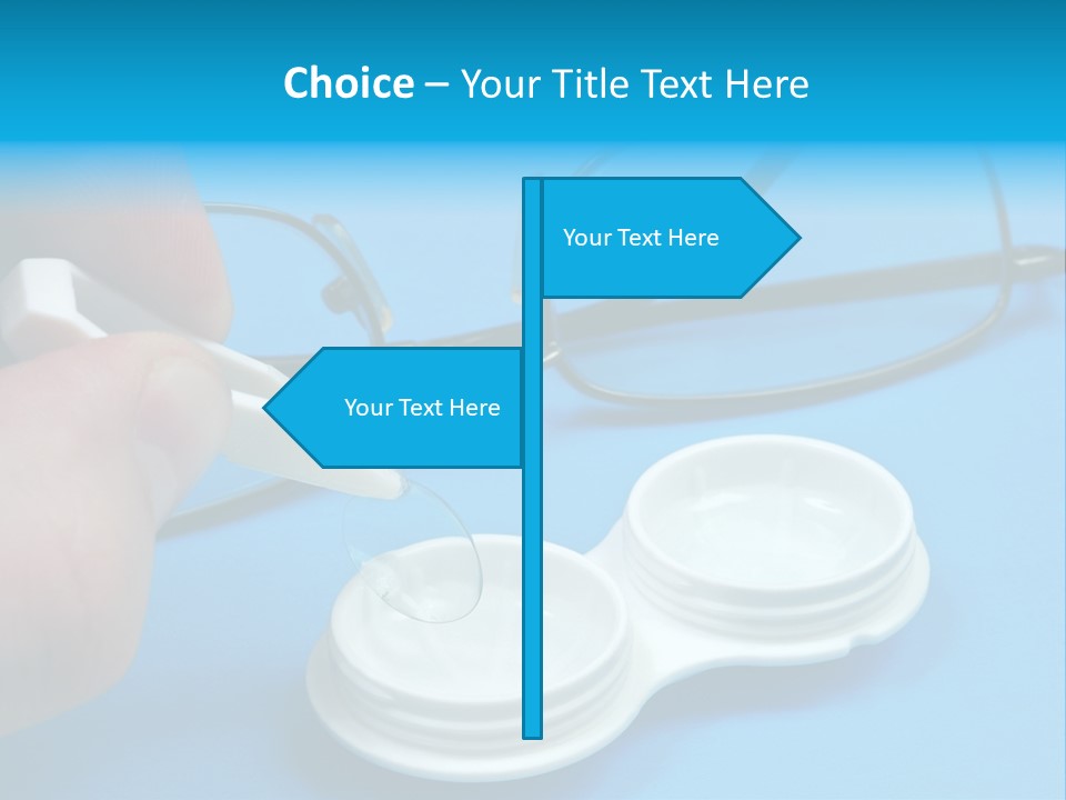 Transparent Sterile Plastic PowerPoint Template