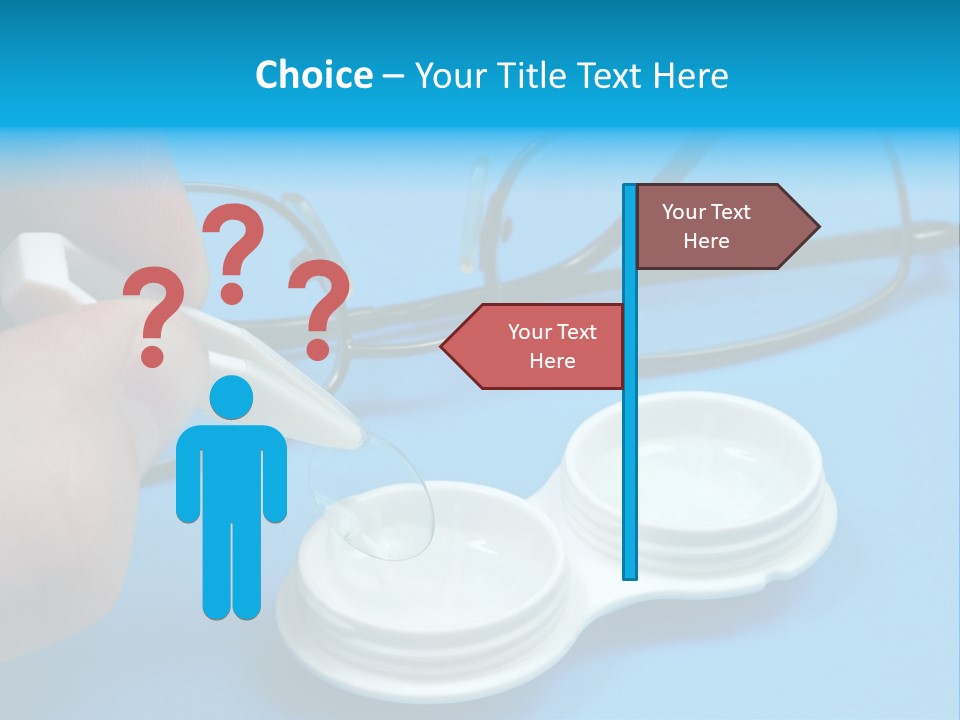 Transparent Sterile Plastic PowerPoint Template