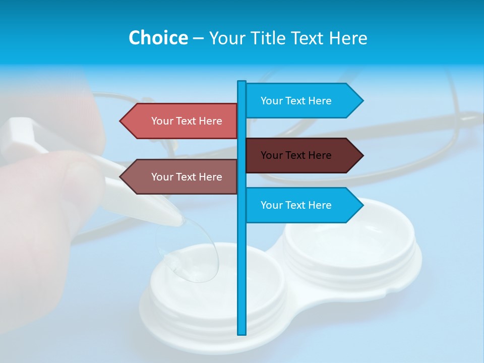 Transparent Sterile Plastic PowerPoint Template