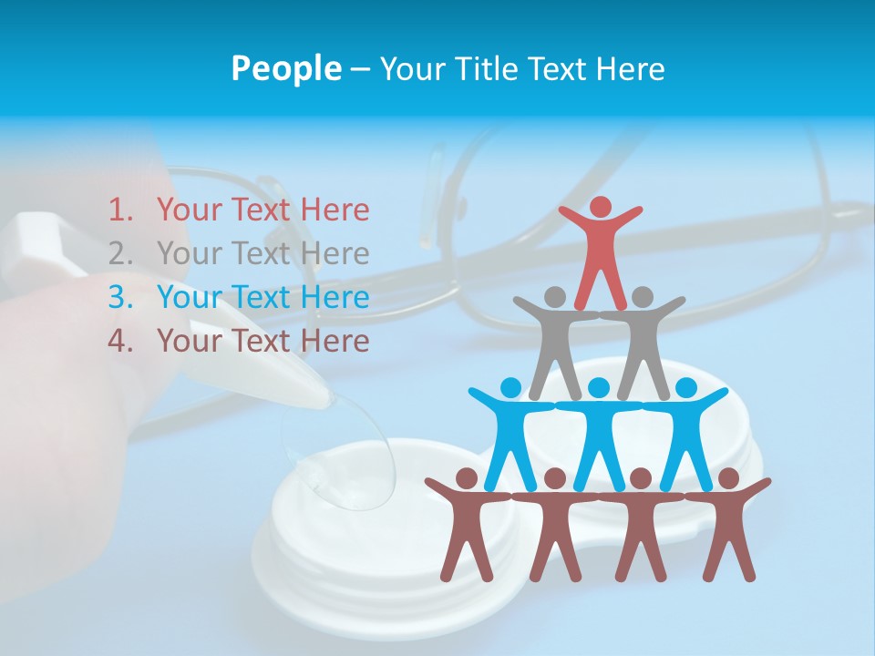 Transparent Sterile Plastic PowerPoint Template