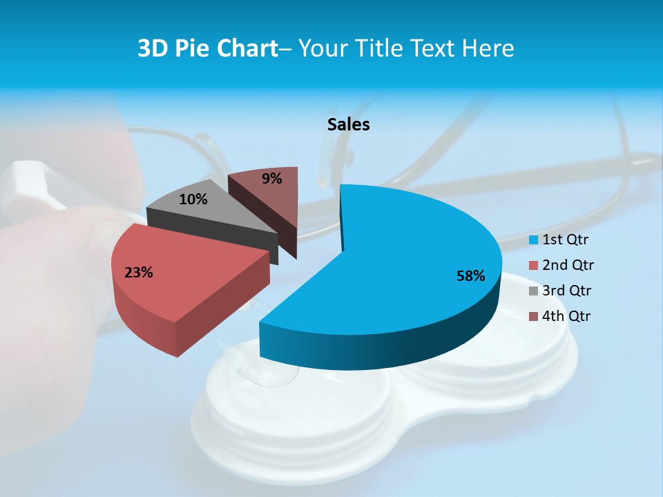 Transparent Sterile Plastic PowerPoint Template