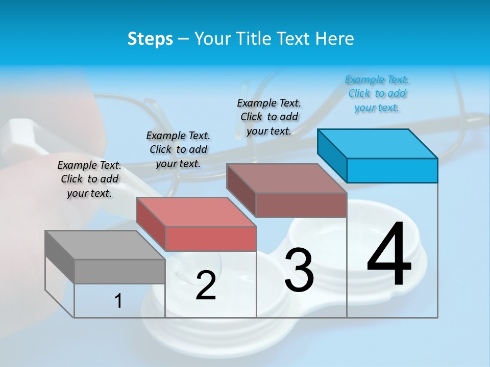 Transparent Sterile Plastic PowerPoint Template