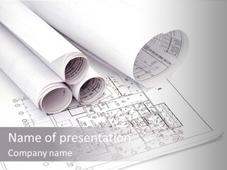 Interior Pattern Measurement PowerPoint Template