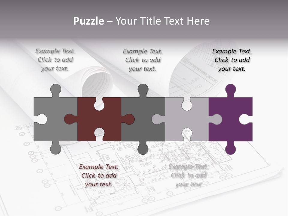 Interior Pattern Measurement PowerPoint Template