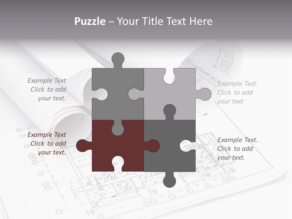 Interior Pattern Measurement PowerPoint Template