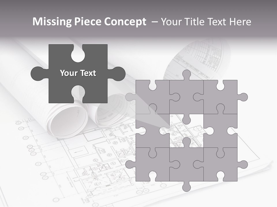 Interior Pattern Measurement PowerPoint Template