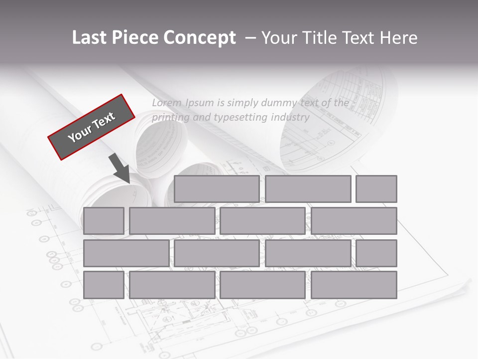 Interior Pattern Measurement PowerPoint Template