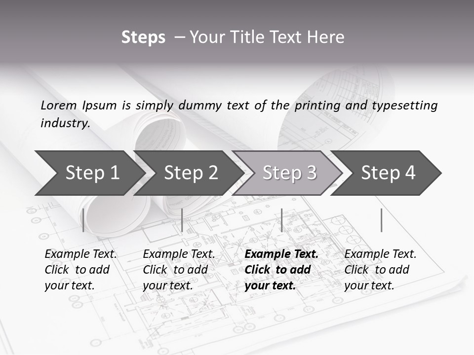 Interior Pattern Measurement PowerPoint Template