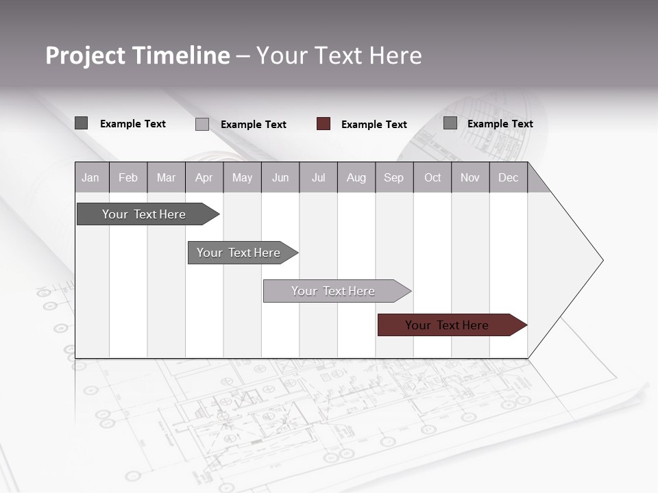 Interior Pattern Measurement PowerPoint Template
