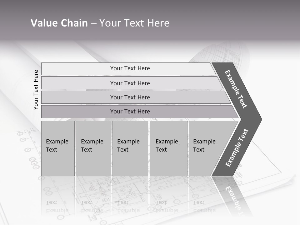 Interior Pattern Measurement PowerPoint Template