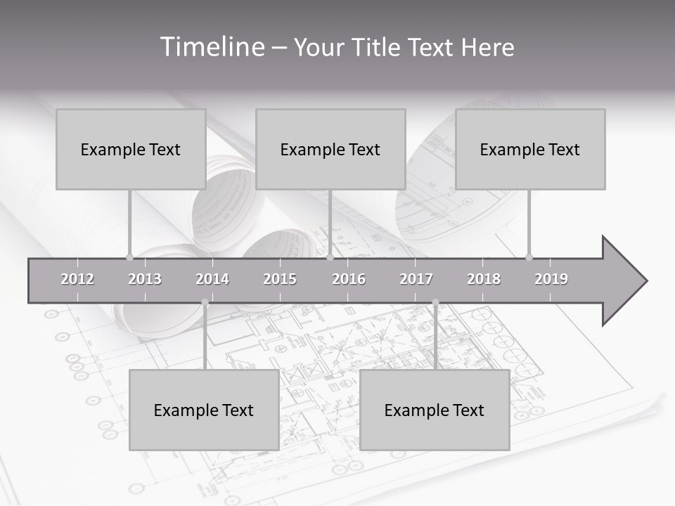Interior Pattern Measurement PowerPoint Template