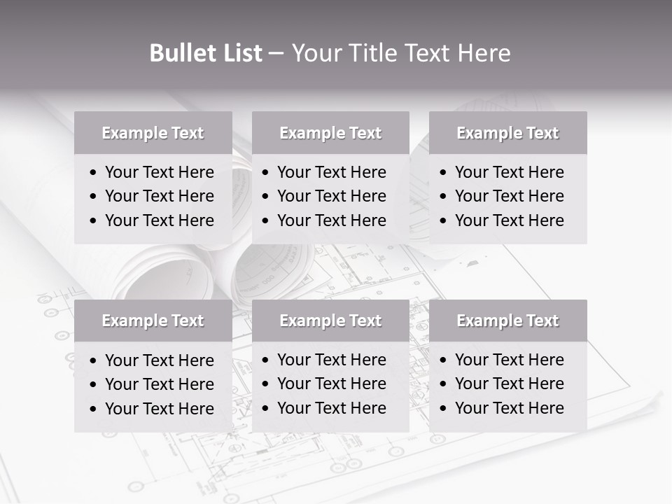 Interior Pattern Measurement PowerPoint Template