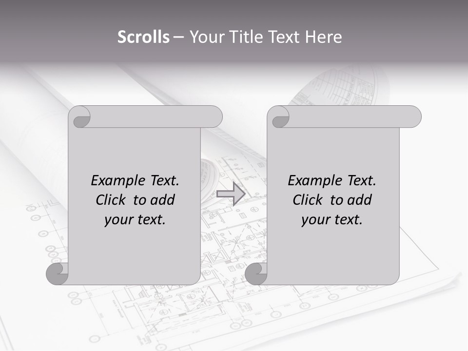 Interior Pattern Measurement PowerPoint Template