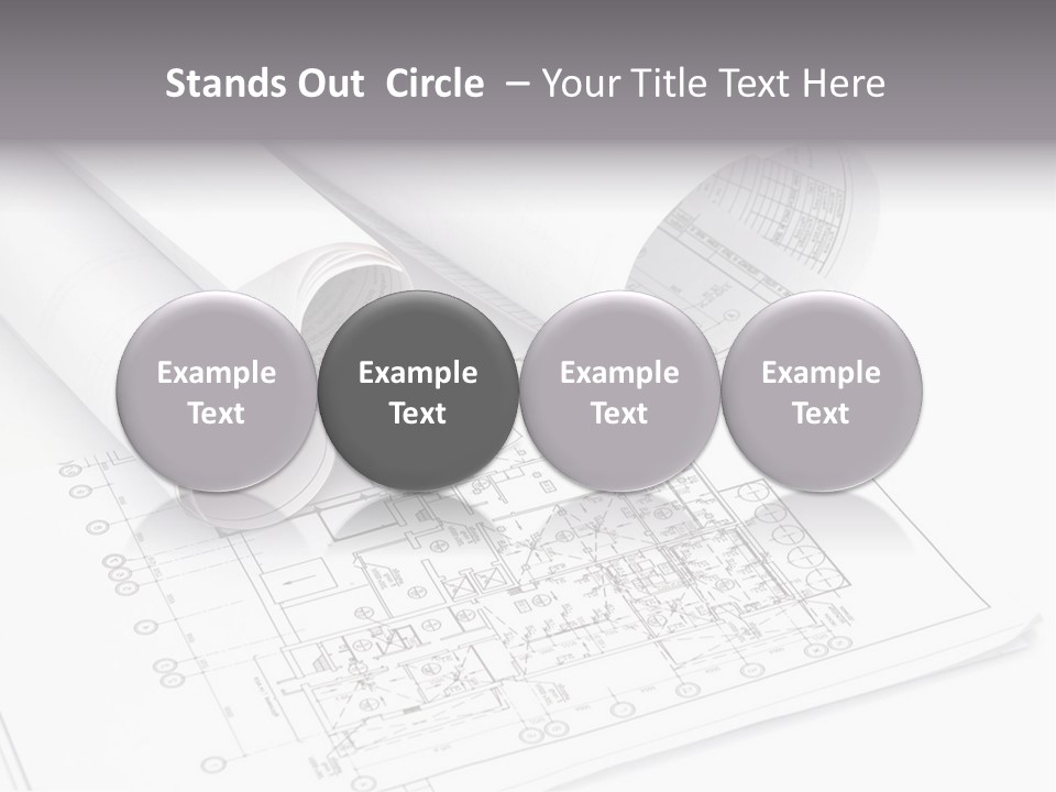 Interior Pattern Measurement PowerPoint Template