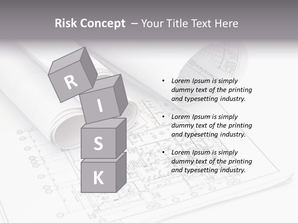 Interior Pattern Measurement PowerPoint Template