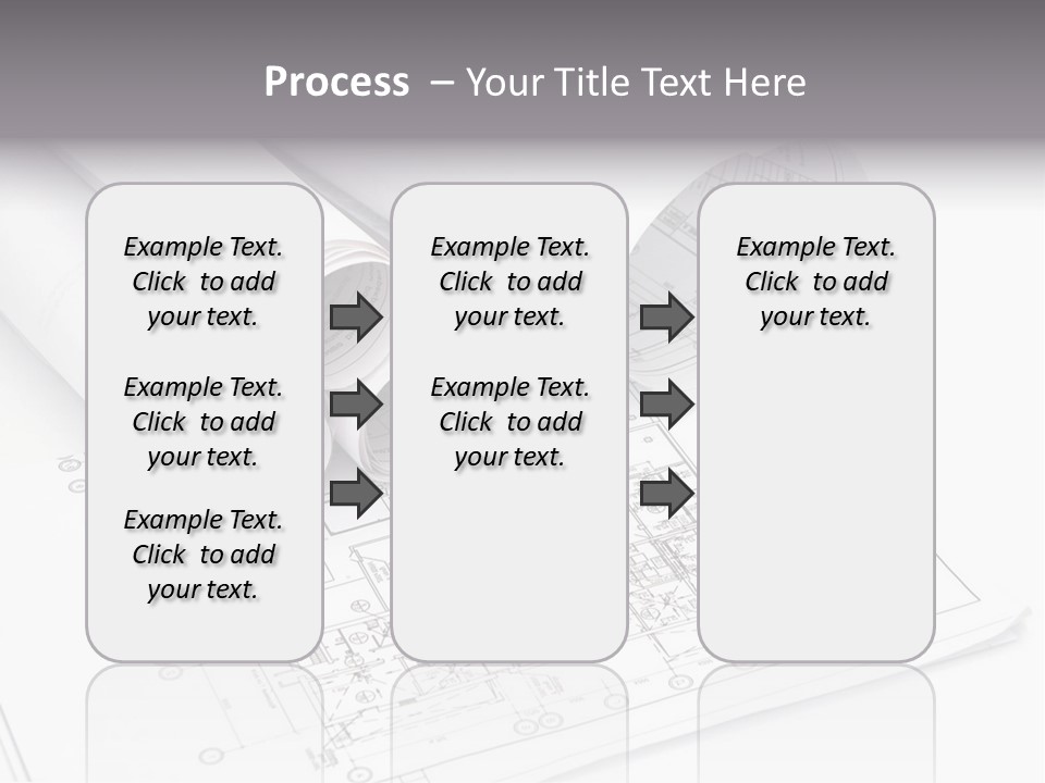 Interior Pattern Measurement PowerPoint Template