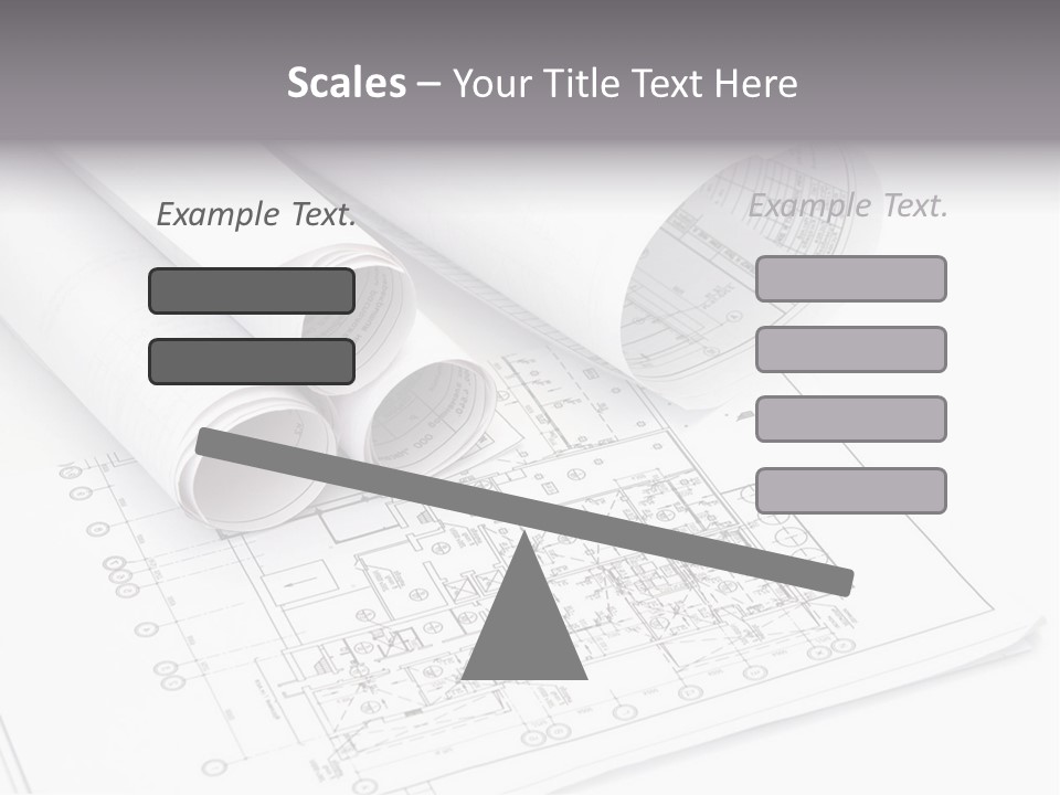 Interior Pattern Measurement PowerPoint Template