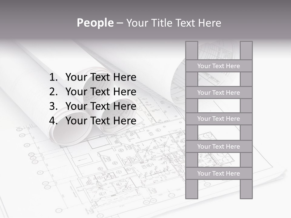Interior Pattern Measurement PowerPoint Template