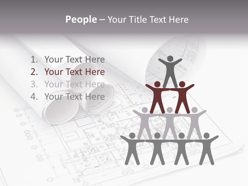 Interior Pattern Measurement PowerPoint Template
