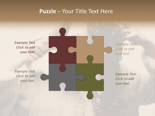 Winter Look Coat PowerPoint Template