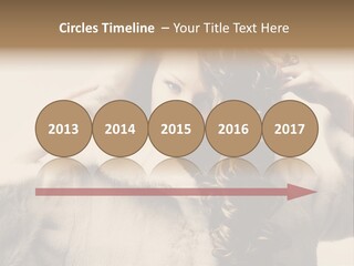 Winter Look Coat PowerPoint Template