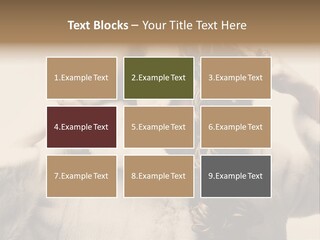 Winter Look Coat PowerPoint Template