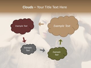 Winter Look Coat PowerPoint Template