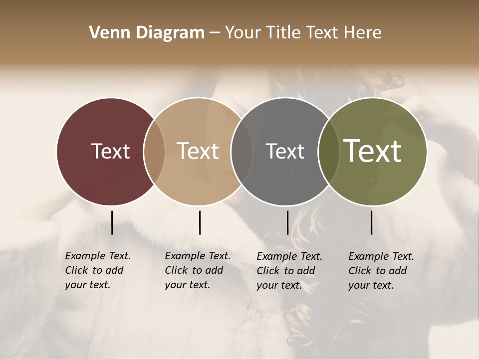 Winter Look Coat PowerPoint Template