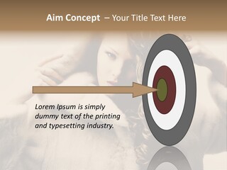 Winter Look Coat PowerPoint Template