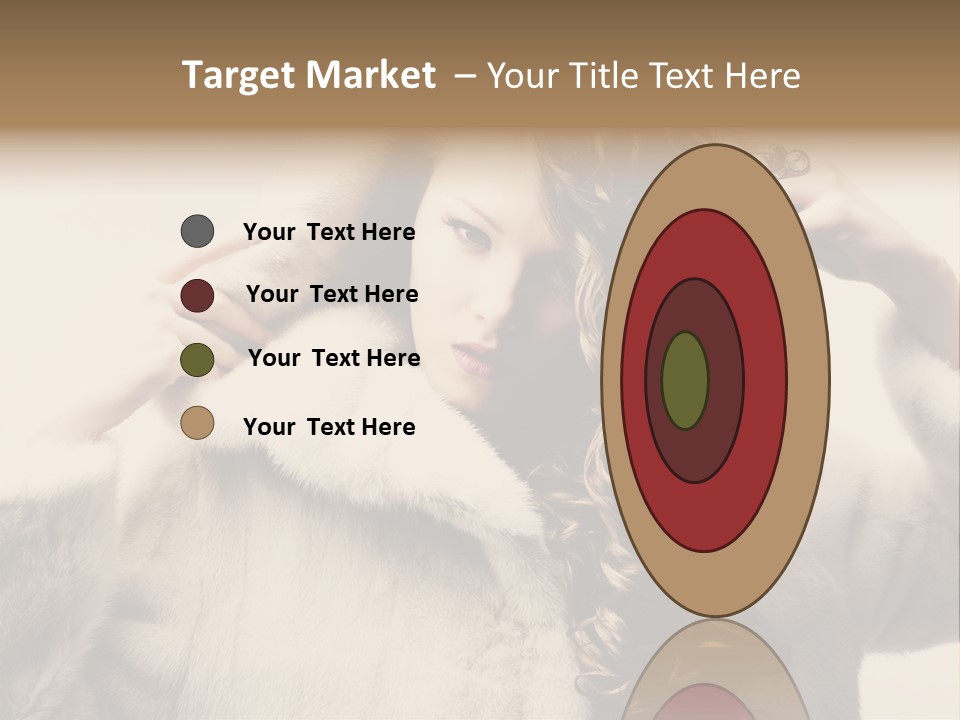 Winter Look Coat PowerPoint Template
