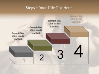 Winter Look Coat PowerPoint Template