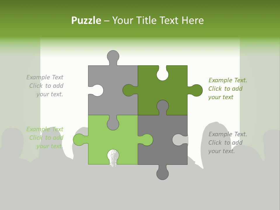 A Group Of People Standing In Front Of A White Screen PowerPoint Template