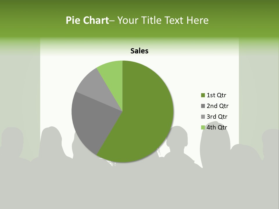 A Group Of People Standing In Front Of A White Screen PowerPoint Template