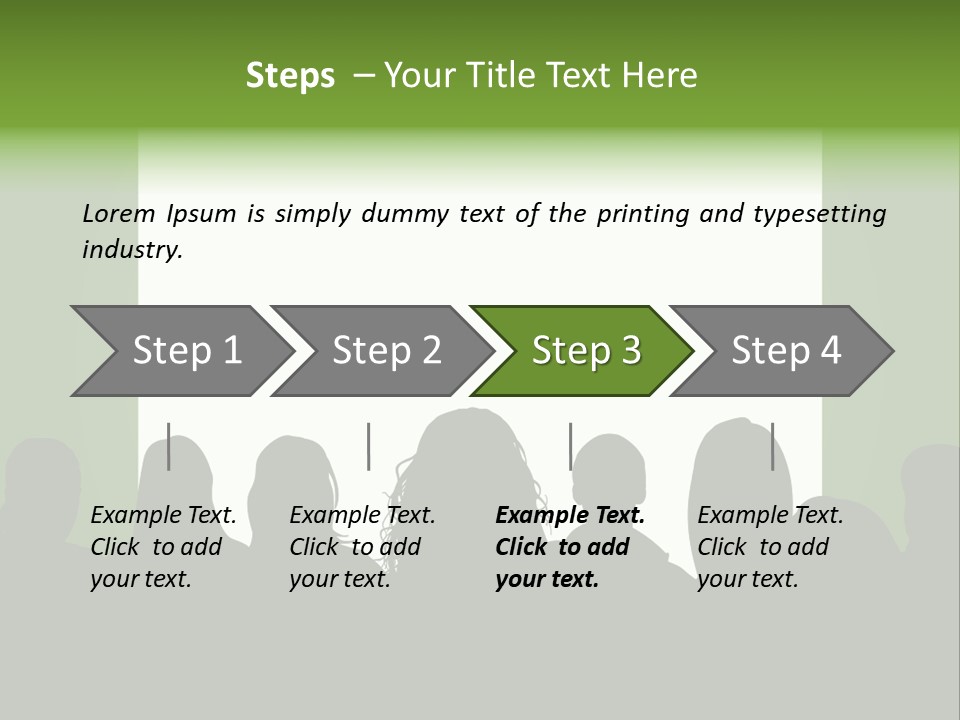 A Group Of People Standing In Front Of A White Screen PowerPoint Template