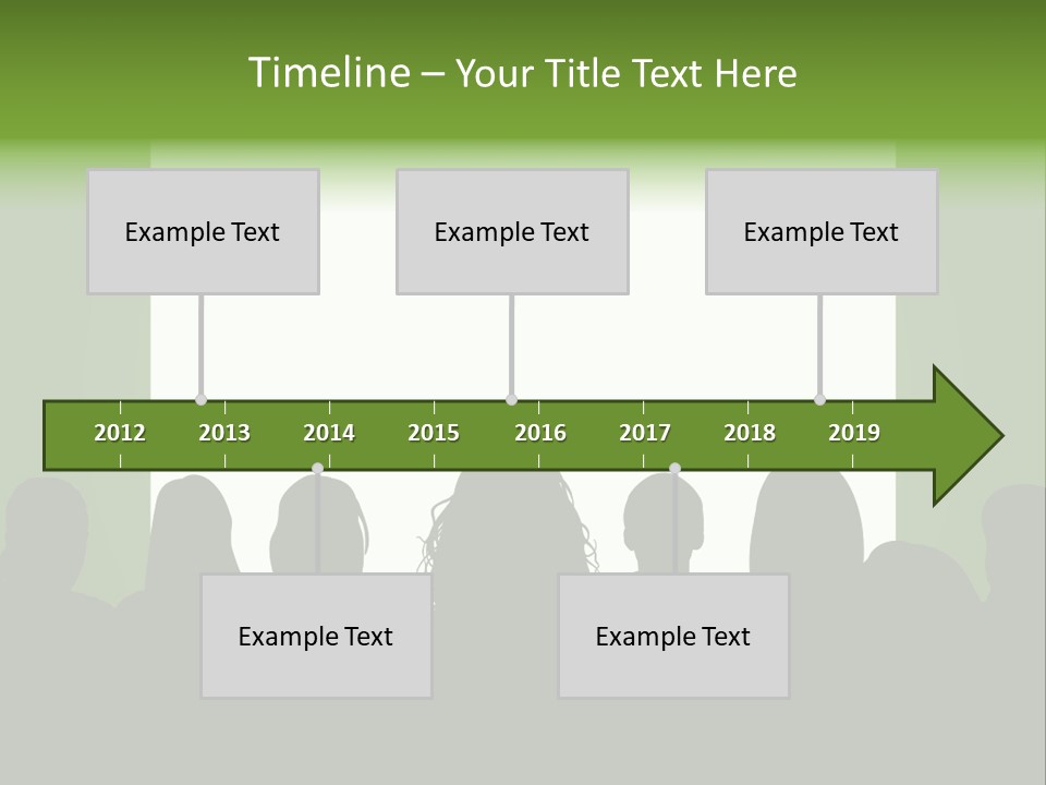 A Group Of People Standing In Front Of A White Screen PowerPoint Template