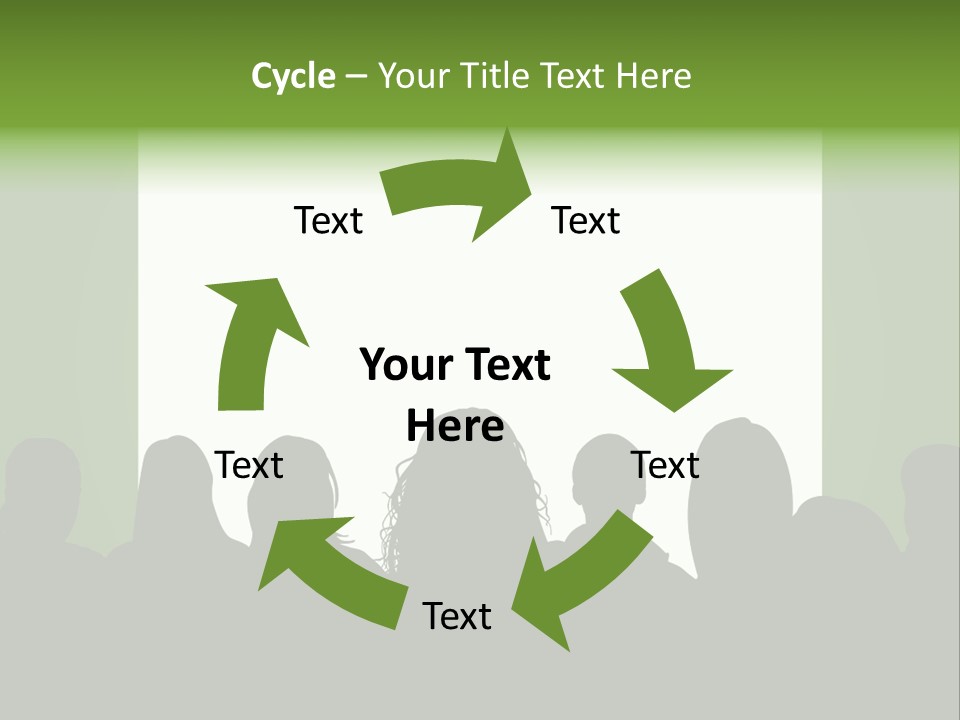 A Group Of People Standing In Front Of A White Screen PowerPoint Template