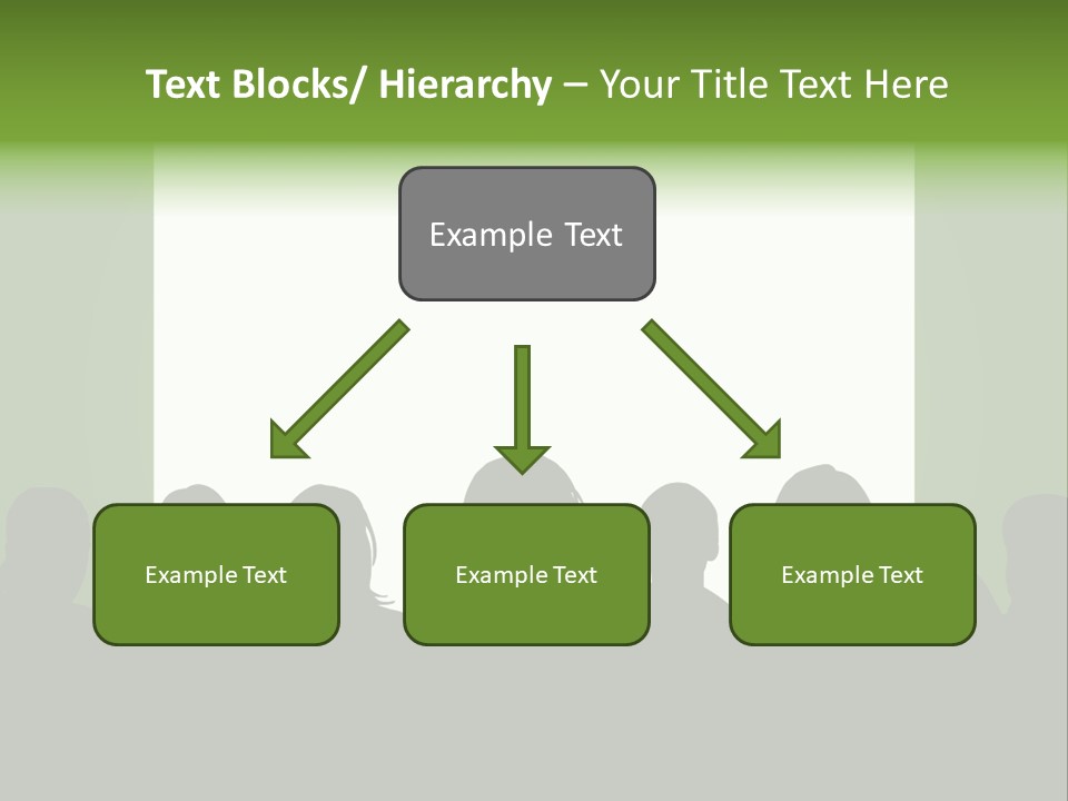 A Group Of People Standing In Front Of A White Screen PowerPoint Template