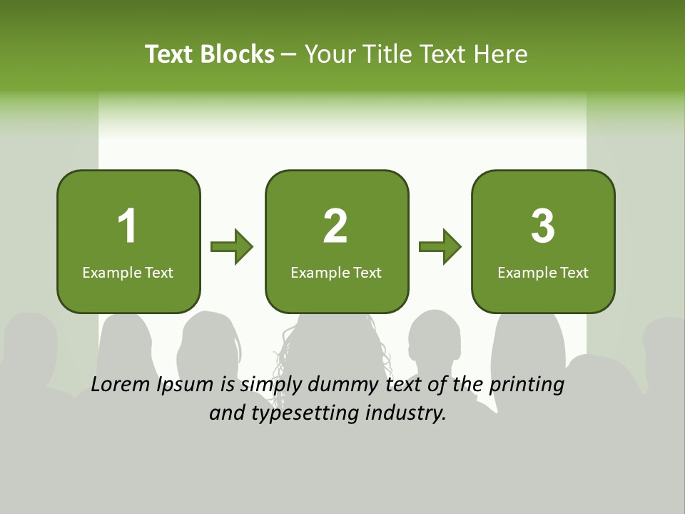 A Group Of People Standing In Front Of A White Screen PowerPoint Template