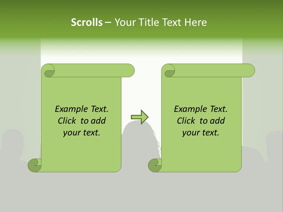 A Group Of People Standing In Front Of A White Screen PowerPoint Template