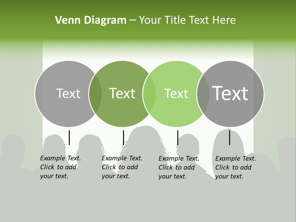 A Group Of People Standing In Front Of A White Screen PowerPoint Template