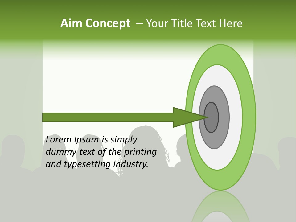 A Group Of People Standing In Front Of A White Screen PowerPoint Template