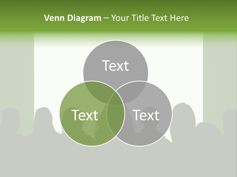 A Group Of People Standing In Front Of A White Screen PowerPoint Template