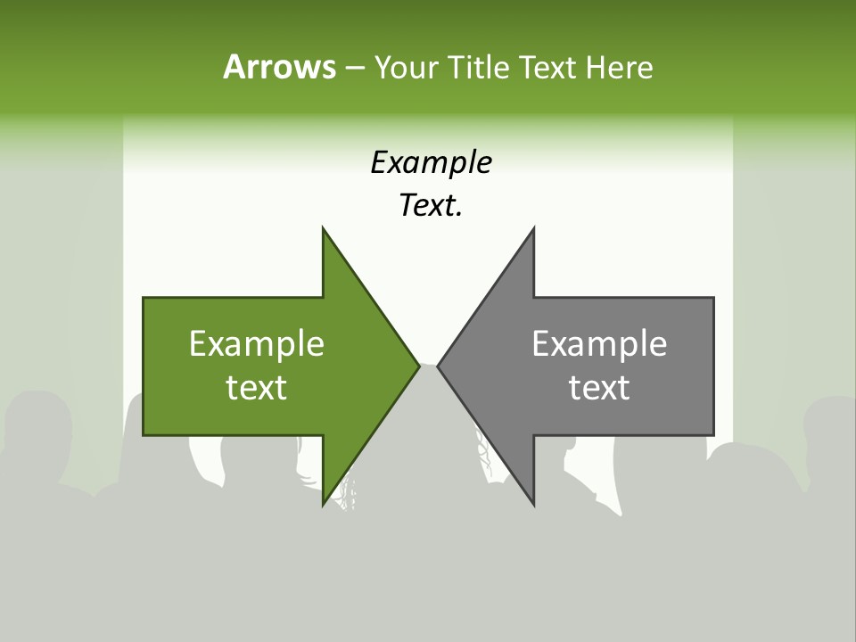 A Group Of People Standing In Front Of A White Screen PowerPoint Template