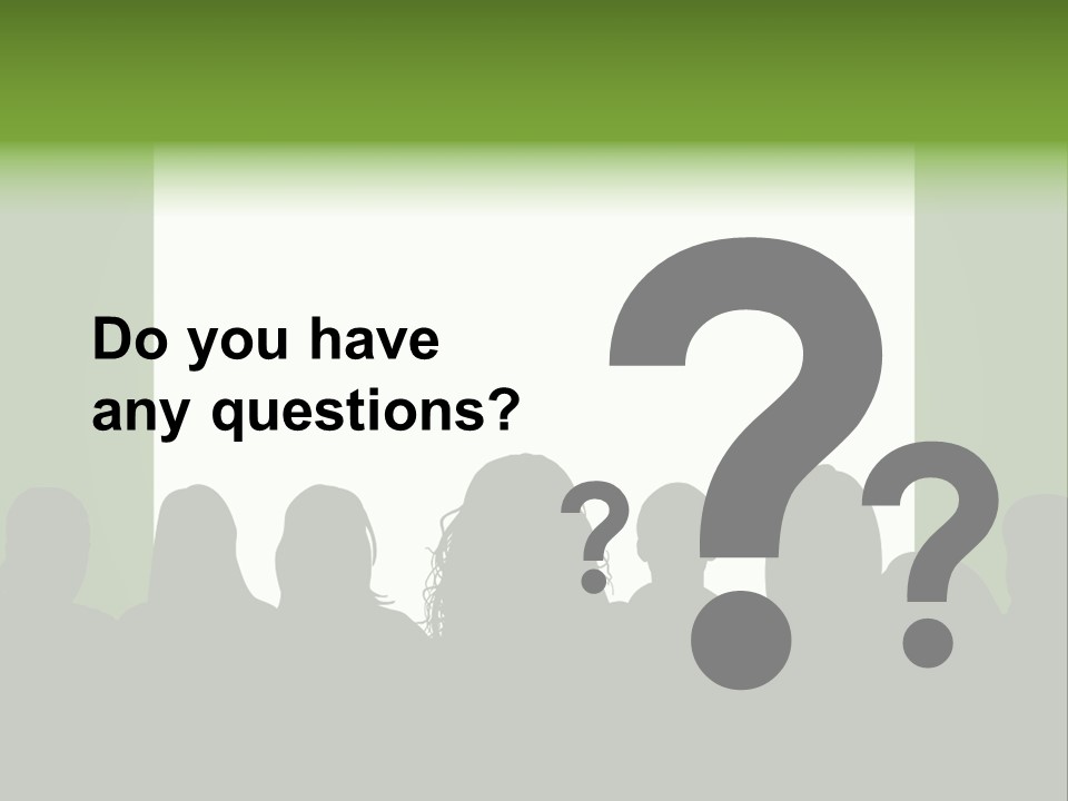 A Group Of People Standing In Front Of A White Screen PowerPoint Template