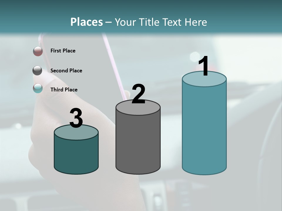 Vehicle Vertical Tail Gate PowerPoint Template