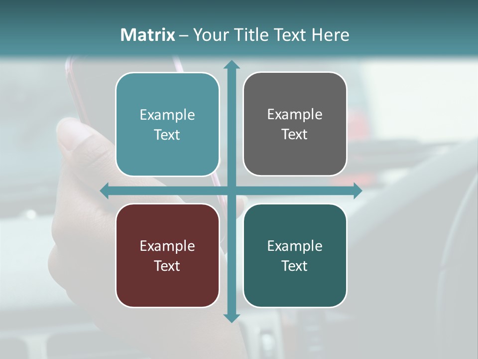 Vehicle Vertical Tail Gate PowerPoint Template