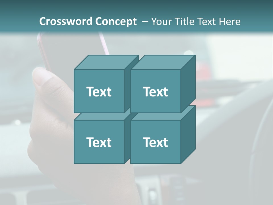 Vehicle Vertical Tail Gate PowerPoint Template