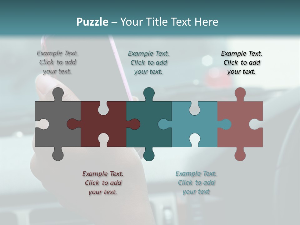 Vehicle Vertical Tail Gate PowerPoint Template