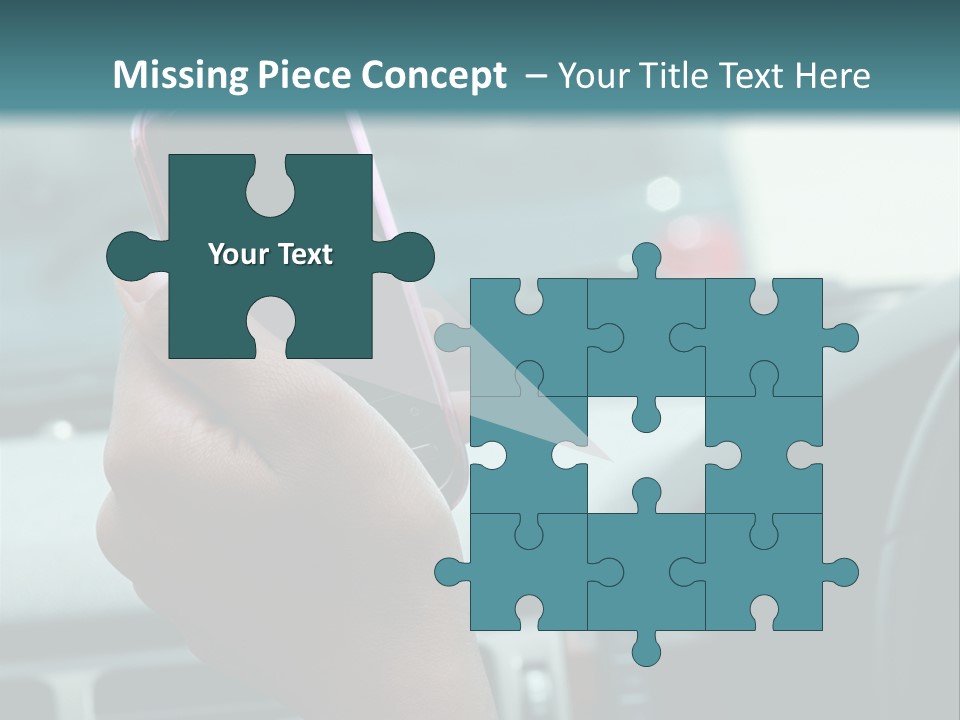 Vehicle Vertical Tail Gate PowerPoint Template