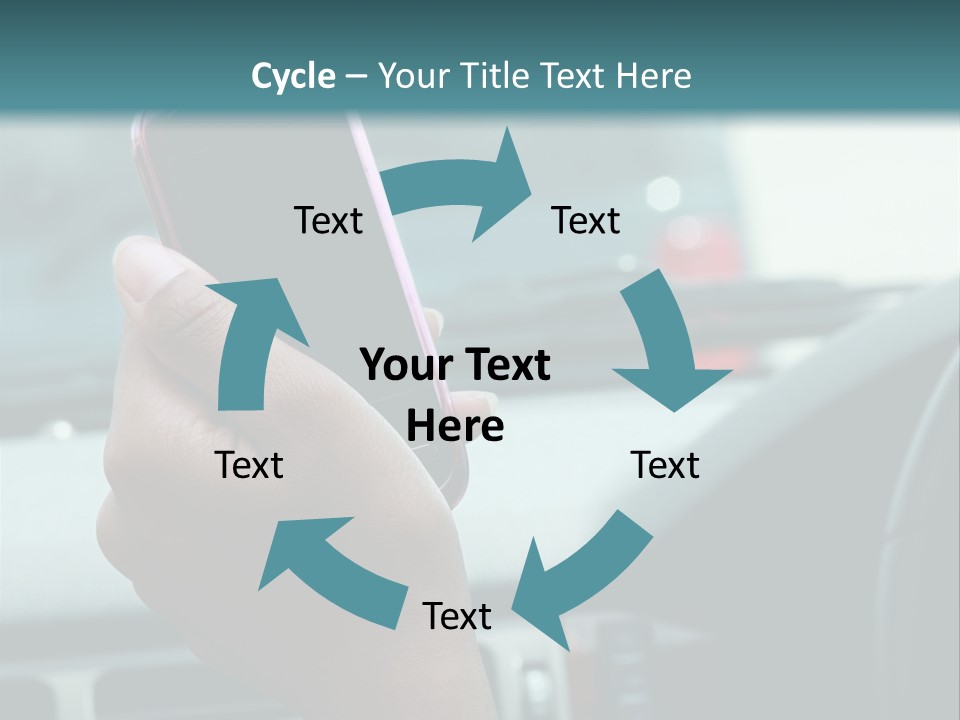 Vehicle Vertical Tail Gate PowerPoint Template